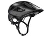 Trek Quantum WaveCel Mountain Bike Helmet Black, studio front quarter view