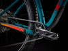 Trek Roscoe 7 Teal/Trek Black, studio drivetrain view