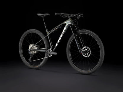 Trek Supercaliber SL 9.6 Dark Prismatic, studio front quarter view