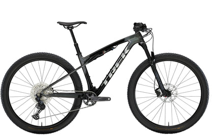 Trek Supercaliber SL 9.6 Dark Prismatic, studio side view