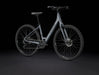 Trek Verve 2 Lowstep Gen 5 Galactic Grey, studio front quarter view