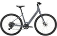 Trek Verve 2 Lowstep Gen 5 Galactic Grey, studio side view