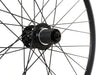 Velocity Dyad 26" 559mm NMSW Black 32h Black Spokes & Silver Nips Standard 135mm Rear Disc Wheel, studio freehub body detail view