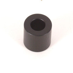 Volae Idler Spacer Front AL OD 1/2" x ID .257 x L.5" Black Anodized side view image