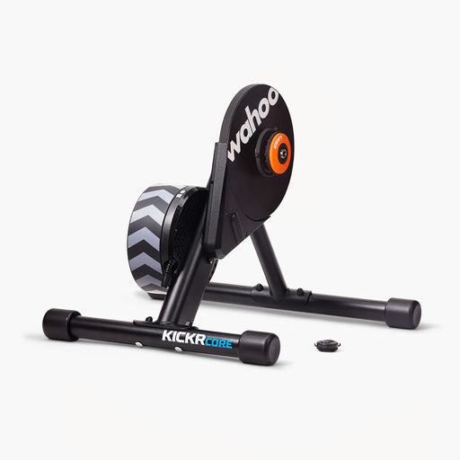 Wahoo KICKR CORE Zwift One Smart Trainer, studio rear quarter view