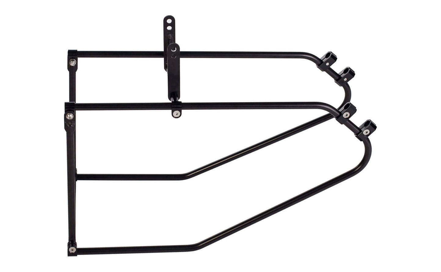 Azub Expedition Rear Rack for Azub 2-wheel Recumbent Bikes side view