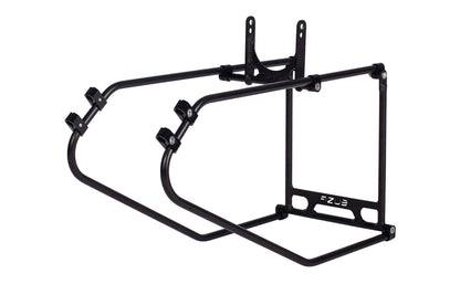 Azub Expedition Rear Rack for Azub 2-wheel Recumbent Bikes rear quarter view