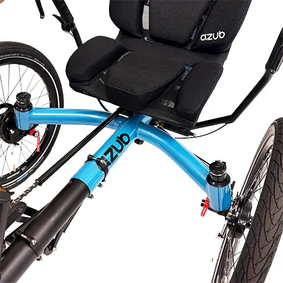 Azub T-Trisek Enviolo Pearl Rich Blue Recumbent Trike