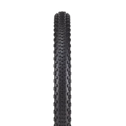 Tread profile of the Bontrager Connection Comp Black Tire 20 x 2.0 inch (50-406mm) against a white background.