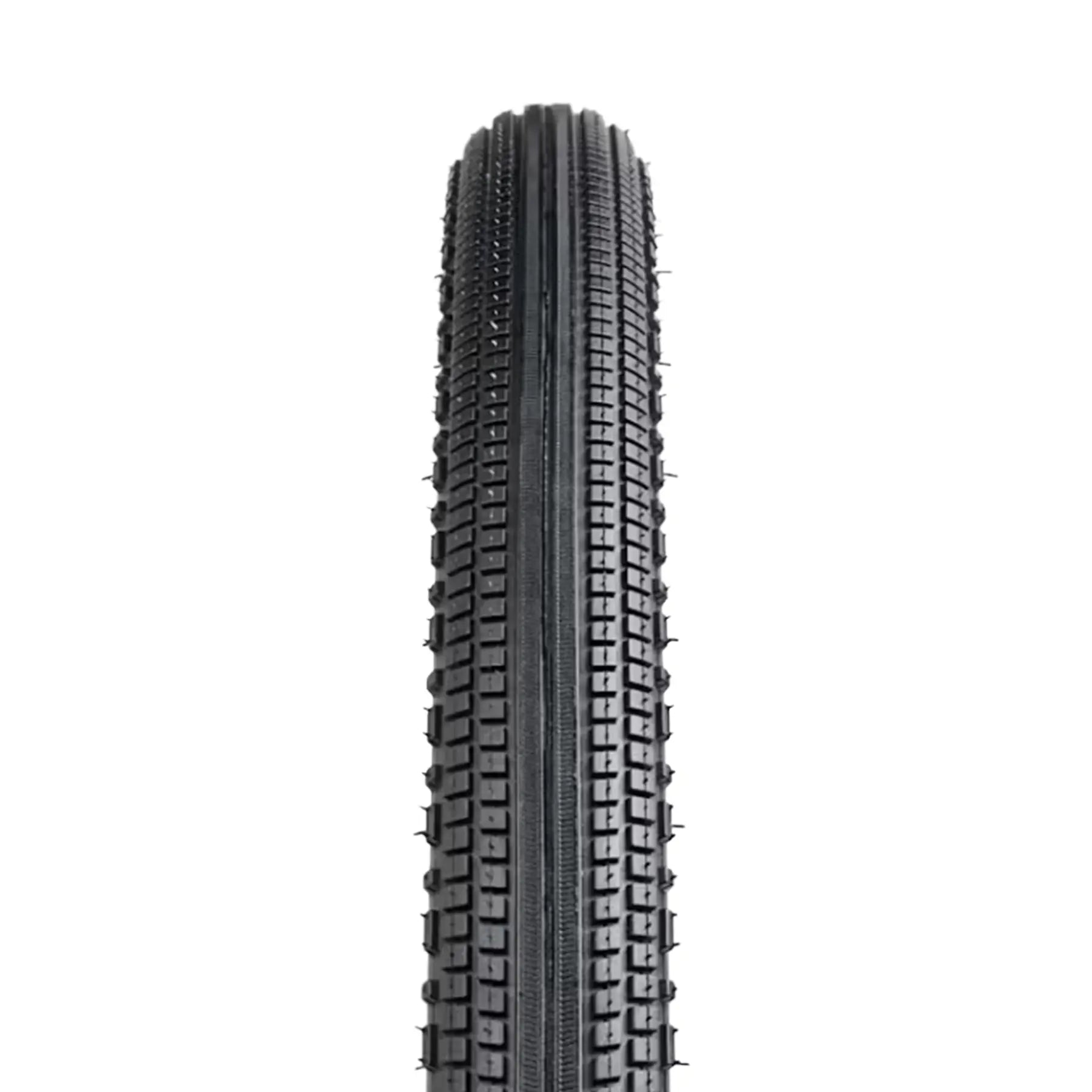 Tread profile view of the Bontrager Girona Comp Gravel Tire 700c x 42mm (42-622mm) against a white background.