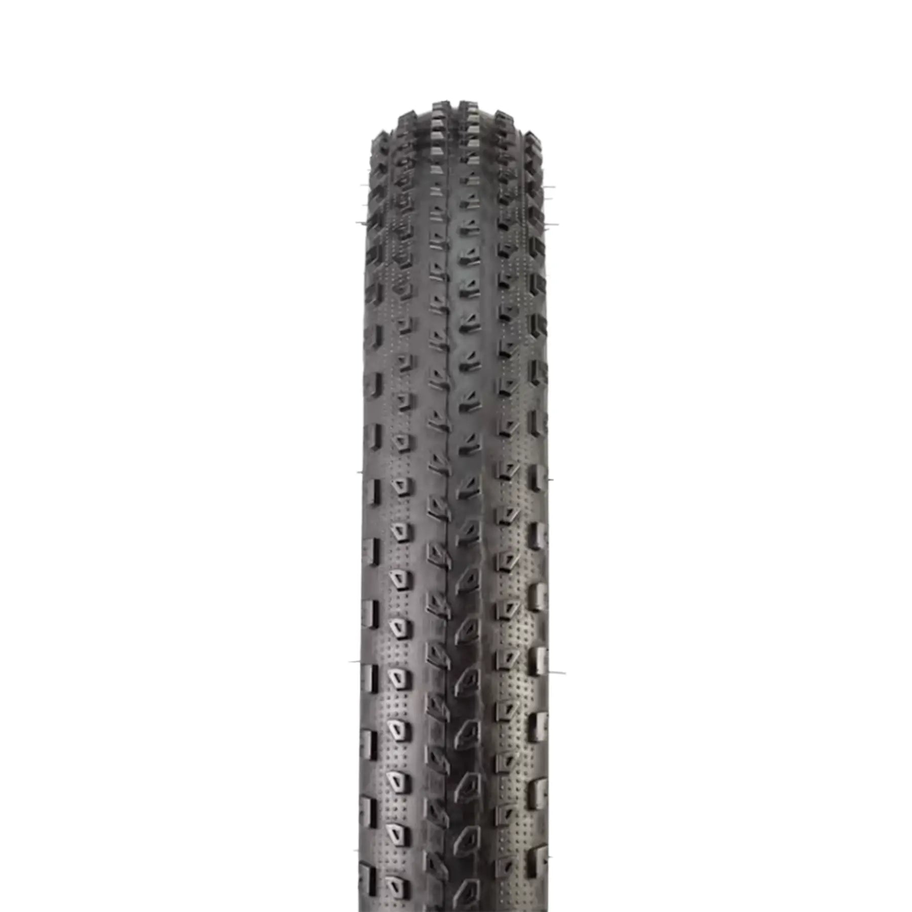 Tread profile of the Bontrager XR1 Kids MTB Tire 20 x 2.25 inch (57-406mm) against a white background.