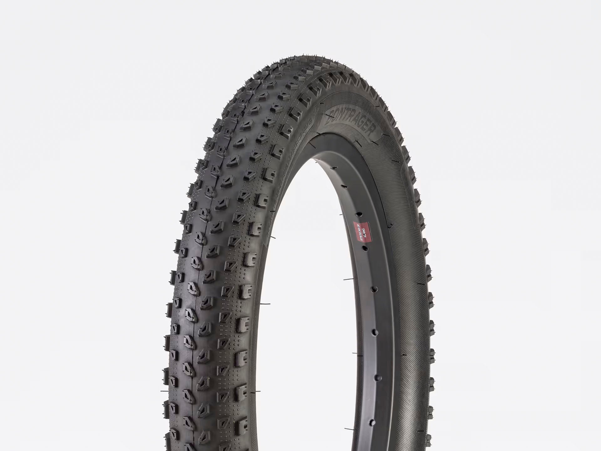 Front quarter view of the Bontrager XR1 Tire, shown with a white background.
