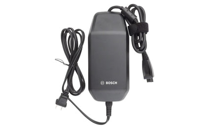 Bosch 4a power adapter with cable on a white background