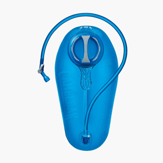 Image of a blue CamelBak Crux 3 L Reservoir against a white background.