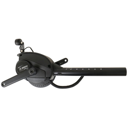Image of the Catrike Bosch Active Line Smart eKit in black against a white background.