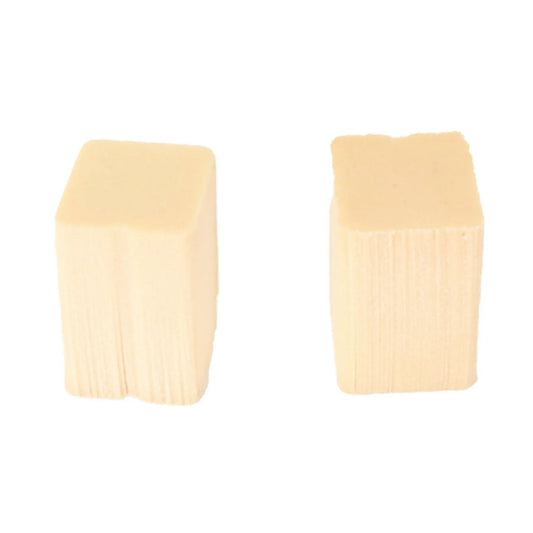 Image of the Catrike Cellasto Suspension Elastomer Pair in beige against a white background.