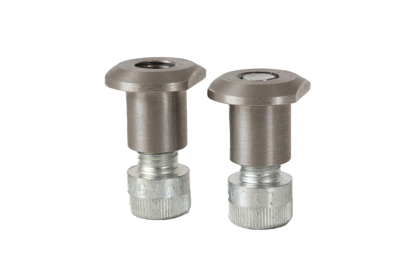 Side view of CJ Ackley Machine Company 1/2" or 20mm Fastening Bolt Kit for Threaded Crank Arms.