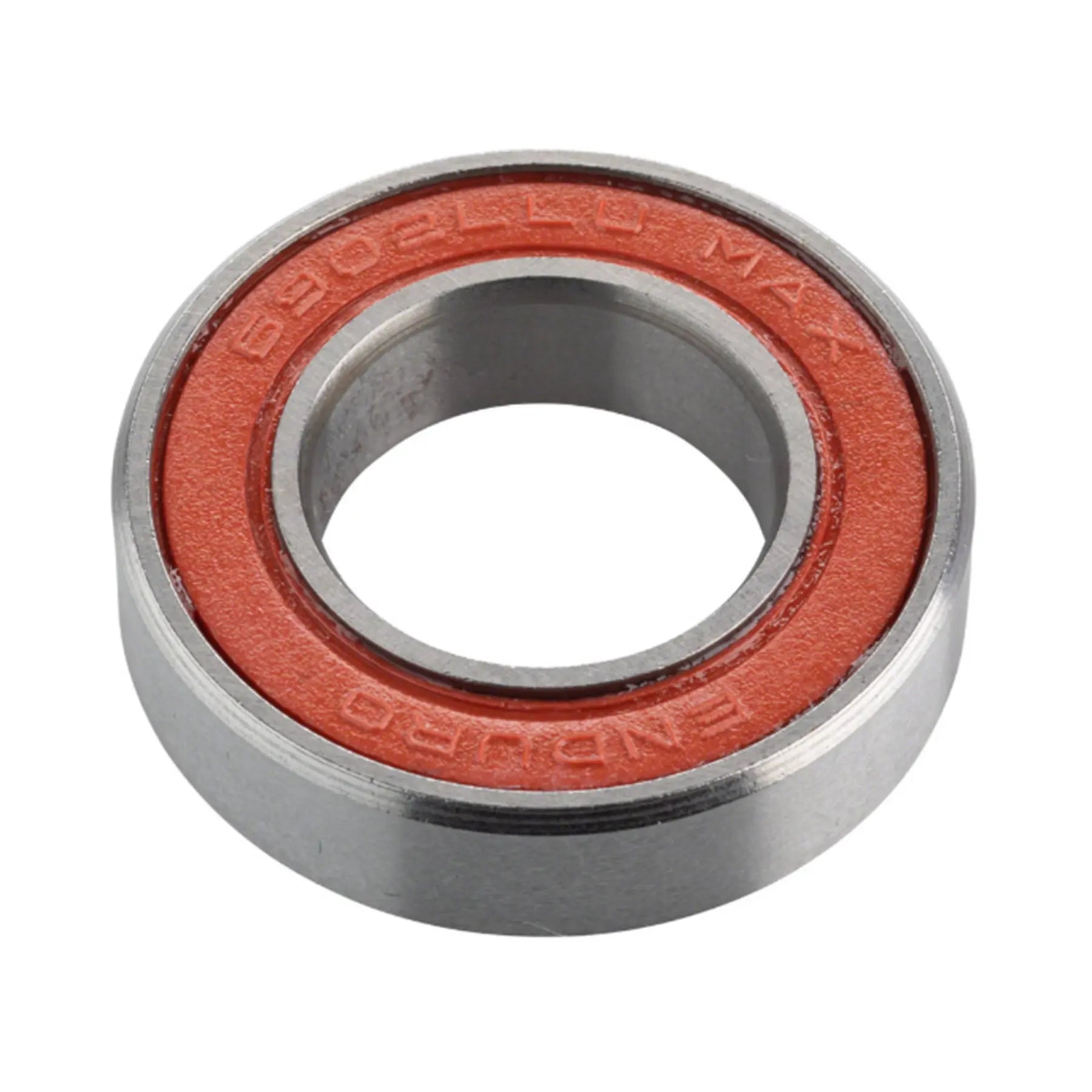 Bottom side of the Enduro Max 6902 Sealed Cartridge Bearing against a white background.