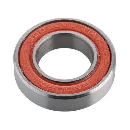 Bottom side of the Enduro Max 6902 Sealed Cartridge Bearing against a white background.
