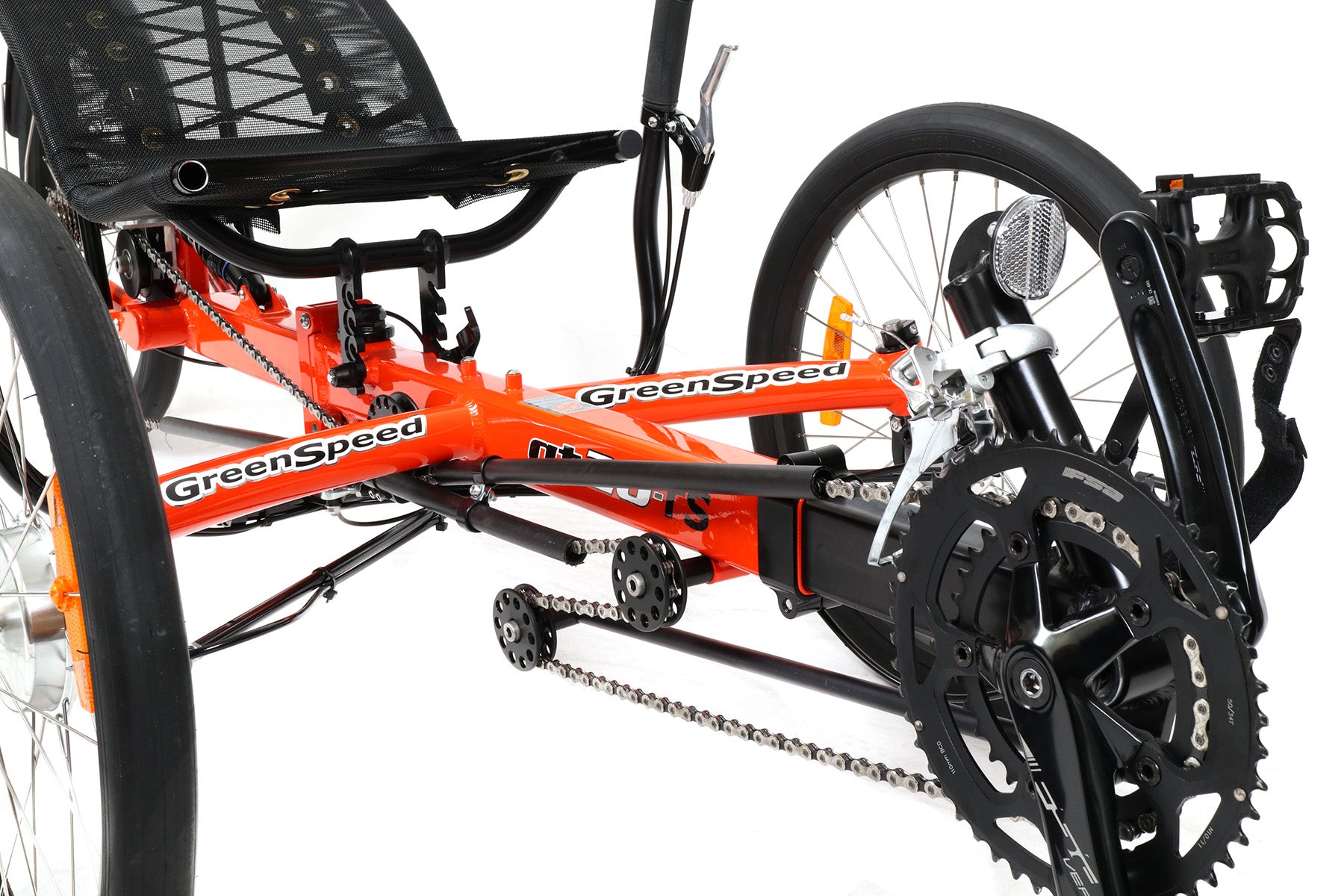 Greenspeed GT20 Heath Orange Recumbent Trike