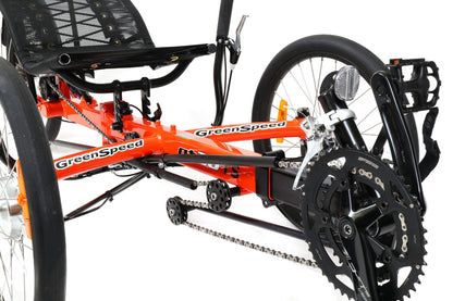Greenspeed GT20 Heath Orange Recumbent Trike