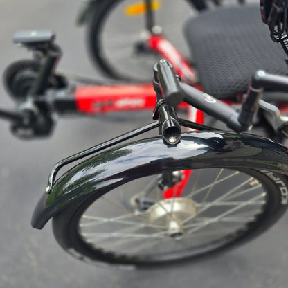 Greenspeed Used GT26 with E.B.O. e-Assist Red Recumbent Trike