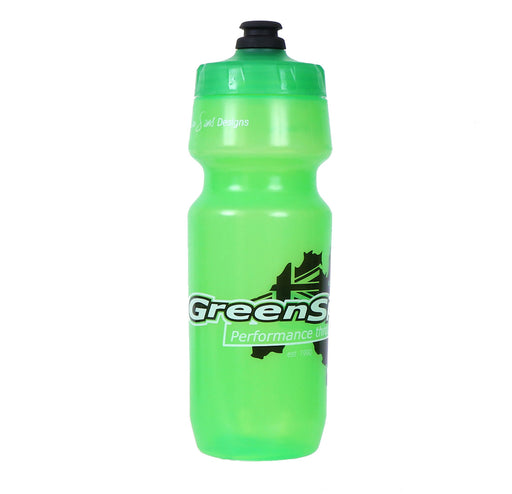 Great Grippy Green Greenspeed Water Bottle!  Easy-open spout.