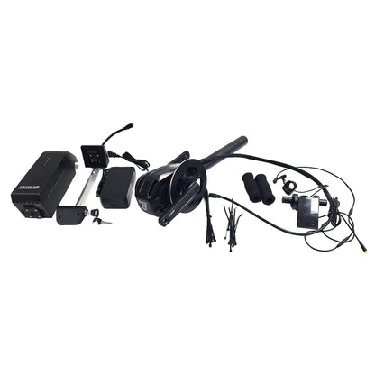 Image of the GRIDE Solutions GXT Plus E-Trike Drive System for 26 inch Rear Wheels against a white background.