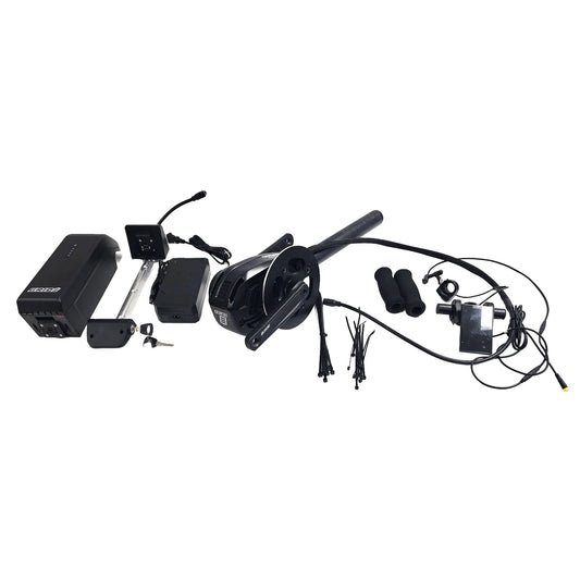 Image of the GRIDE Solutions GXT Plus E-Trike Drive System for 26 inch Rear Wheels against a white background.