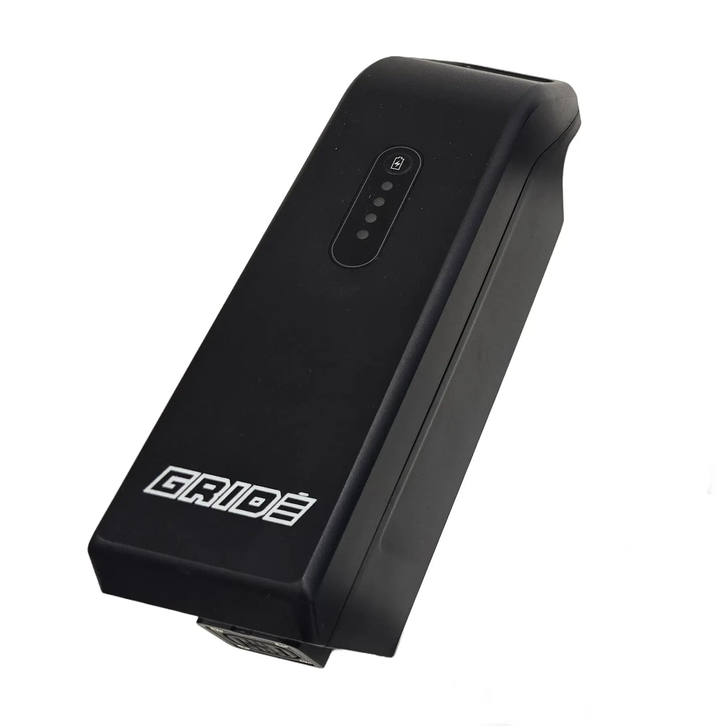 Image of a black GRIDE Solutions GX Powercell 705wh Battery against a white background.