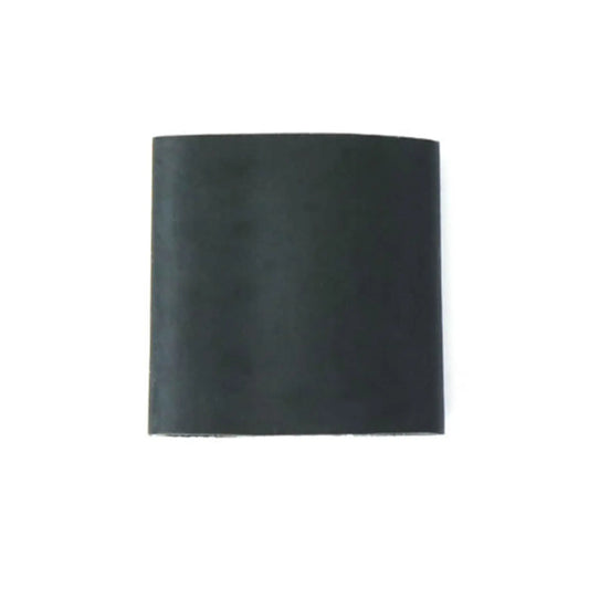 Top view of the black Hase Heat Shrink for Chain Tube Bracket against a white background.