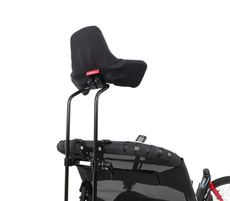This flexible adaptive Hase headrest takes comfort to the next level. You can lean back, rest your head, and enjoy triking more than ever. 