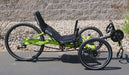 HP Velotechnik Demo Gekko 26 Performance Lime Green Trike, Side View