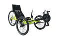 HP Velotechnik Demo Gekko 26 Performance Lime Green Trike, Studio Front Quarter View