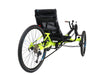 HP Velotechnik Demo Gekko 26 Performance Lime Green Trike, Studio Rear Quarter View