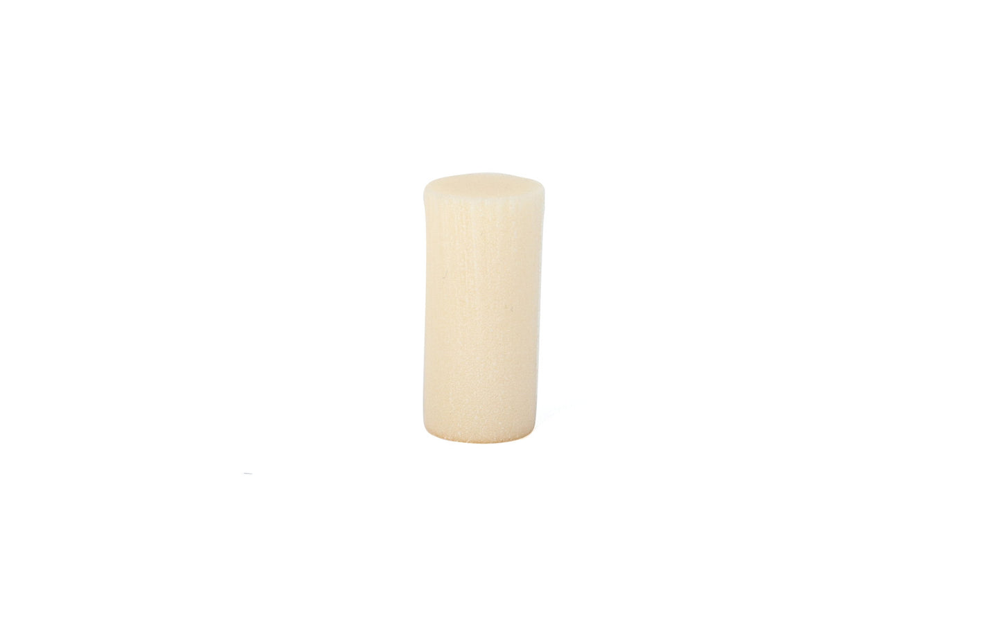 The HP Velotechnik MCU Elastomer Spring for Scorpion FS 26 and FS 26 Plus is a beige colored cyclinder.
