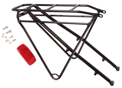 HP Velotechnik Rear Luggage Rack for the Scorpion fs 20 Plus side view with hardware