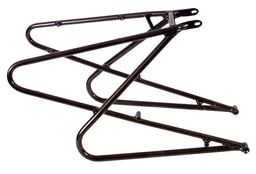 HP Velotechnik Rear Rack for the Scorpion fs 26 Plus recumbent trike side view