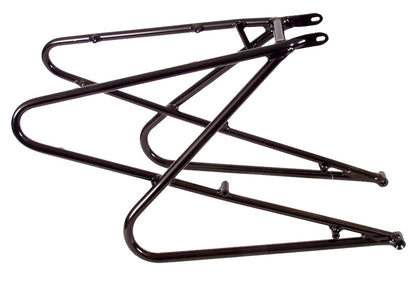 HP Velotechnik Rear Rack for the Scorpion fs 26 Plus recumbent trike side view