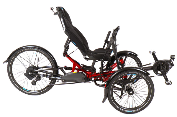 FLOW KARMA 26インチ　MTB 3×9S HP Velotechnik Demo Scorpion fs 26 Plus EP801 Red/Black Recumbent
