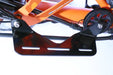HP Velotechnik Battery Mount Scorpion for FS 26 right, studio side view mounted on trike