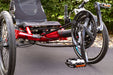 HP Velotechnik Gekko fx 20 Sport Magma Red recumbent path pavement Trike