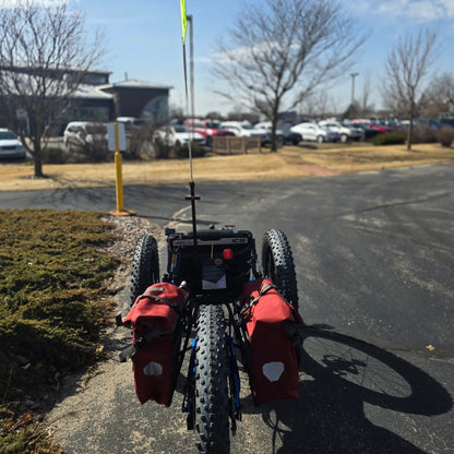 ICE Full Fat RS Rohloff Shimano EP8 Hostel Shoppe Limited Edition Custom Blue Recumbent Trike