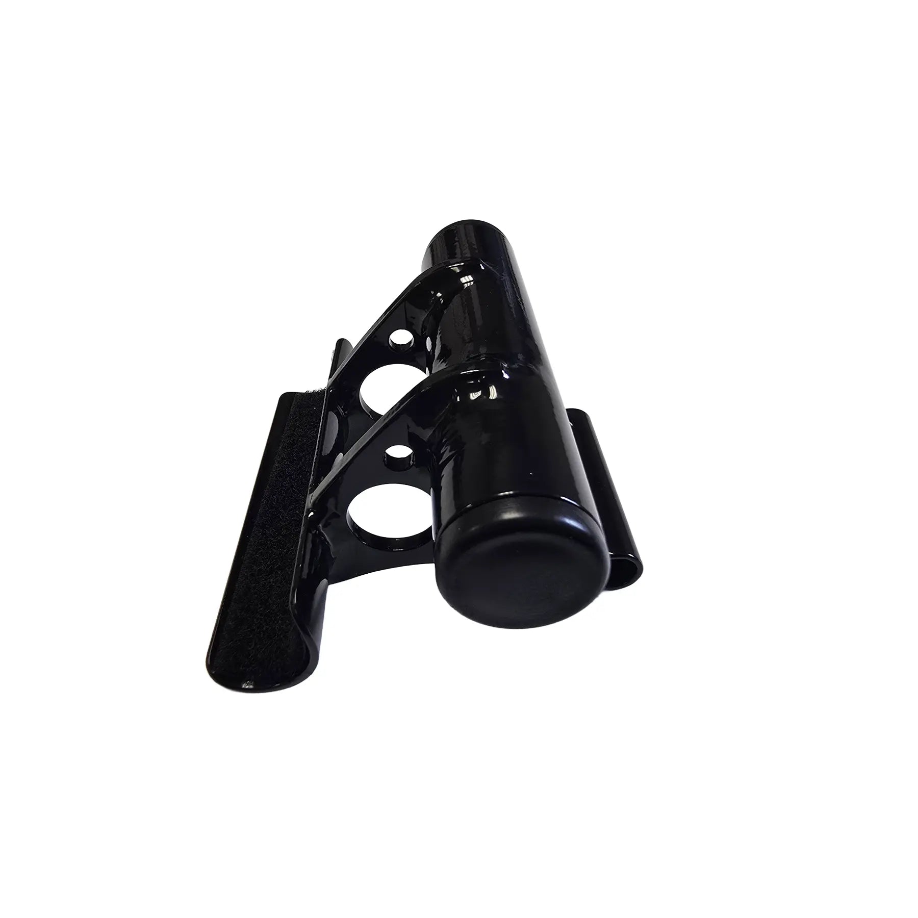 Image of the ICE Further Forward Seat Bracket For Short Riders in black against a white background.