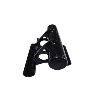 Image of the ICE Further Forward Seat Bracket For Short Riders in black against a white background.