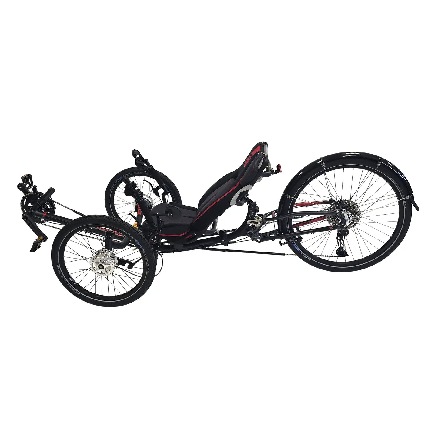 ICE Sprint X Tour 26 Shimano Cues 11 Speed Grey Recumbent Trike