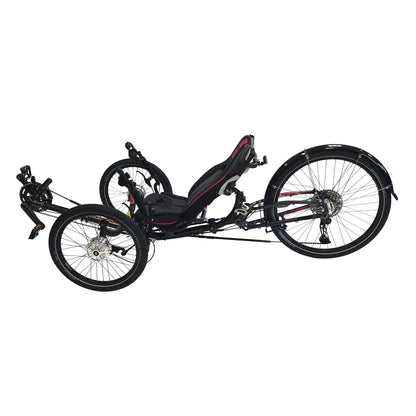 ICE Sprint X Tour 26 Shimano Cues 11 Speed Grey Recumbent Trike