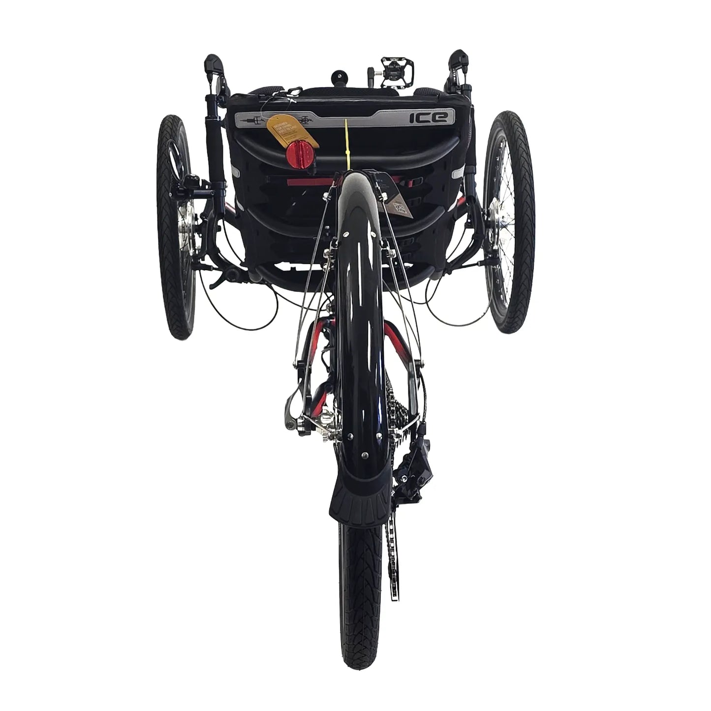 ICE Sprint X Tour 26 Shimano Cues 11 Speed Grey Recumbent Trike