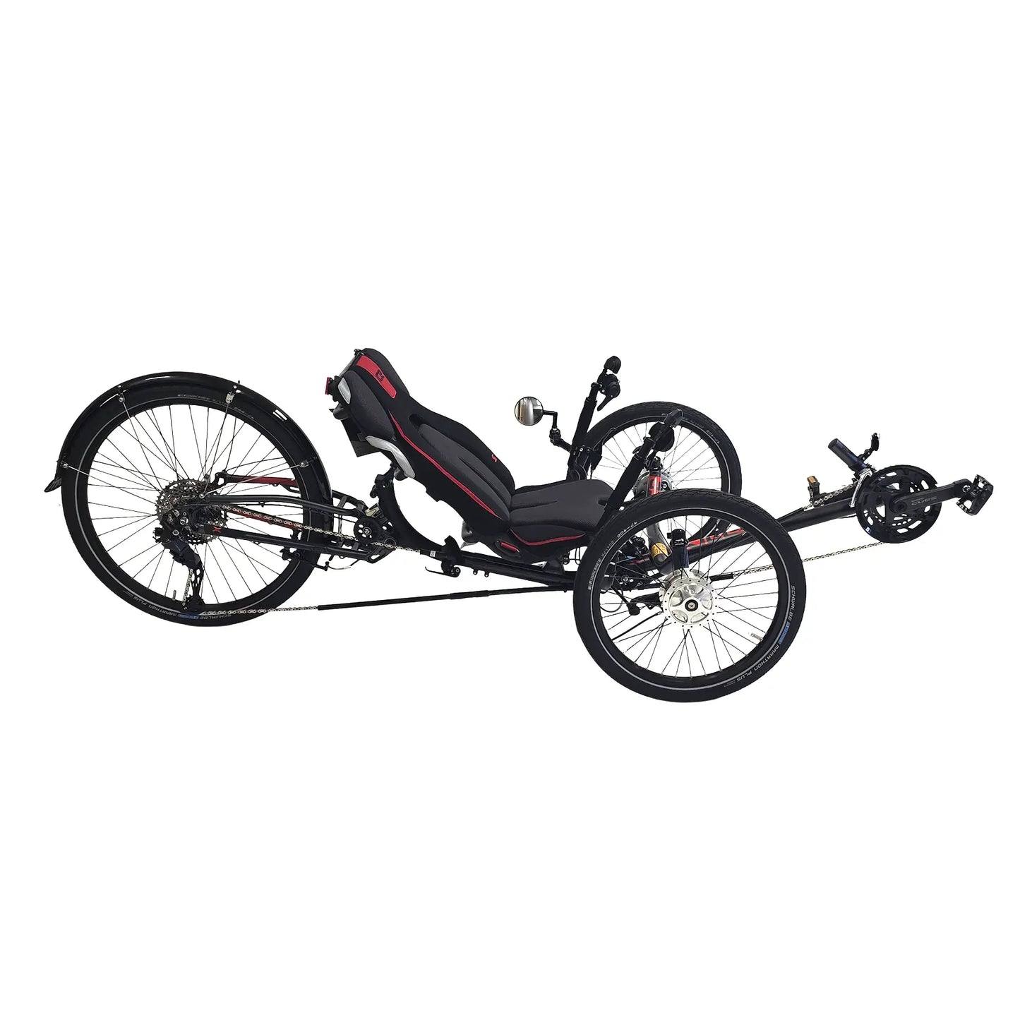 ICE Sprint X Tour 26 Shimano Cues 11 Speed Grey Recumbent Trike