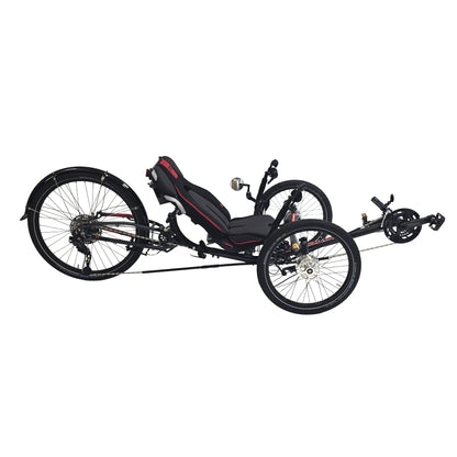 ICE Sprint X Tour 26 Shimano Cues 11 Speed Grey Recumbent Trike